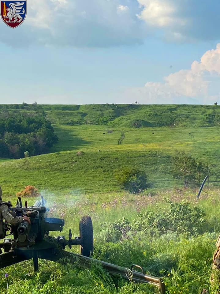 Артилеристи-десантники закріплюють власні уміння та навички на практиці