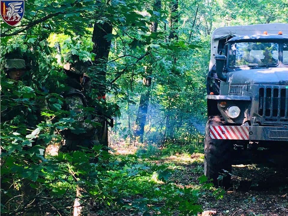 Артилеристи-десантники закріплюють власні уміння та навички на практиці