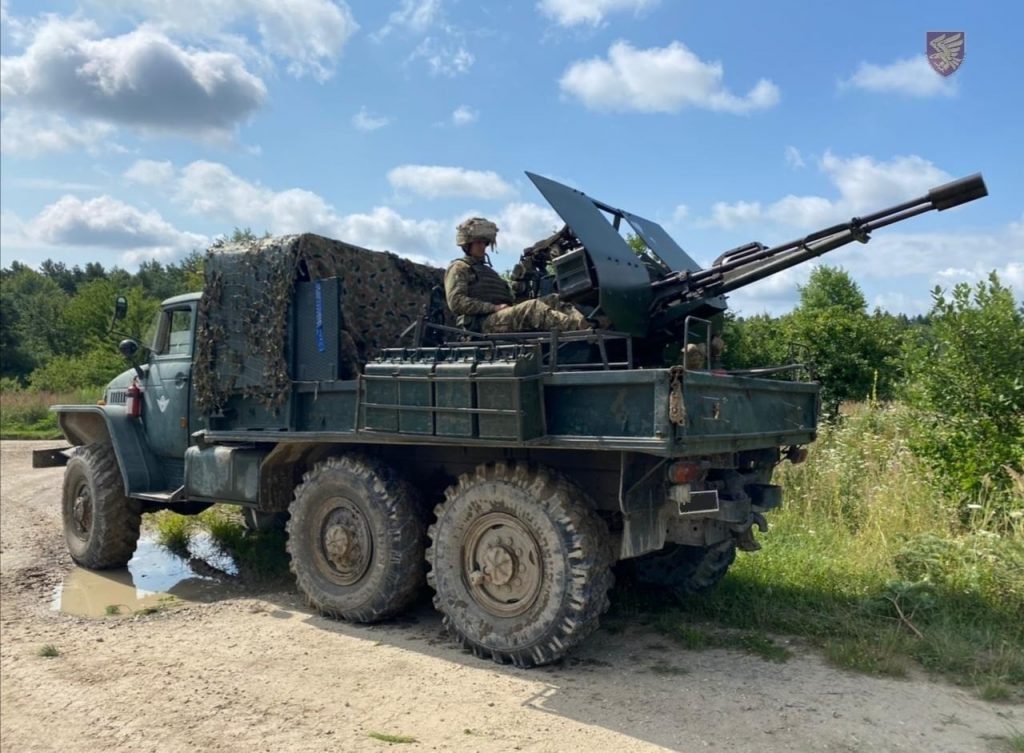ПІДРОЗДІЛИ ППО ДШВ ВІДПРАЦЬОВУЮТЬ ТАКТИЧНІ ДІЇ ЩОДО ПРИКРИТТЯ ВІЙСЬК, ВАЖЛИВИХ ОБ’ЄКТІВ ТА ВІДБИТТЯ АТАКИ УМОВНОГО ПРОТИВНИКА З ПОВІТРЯ