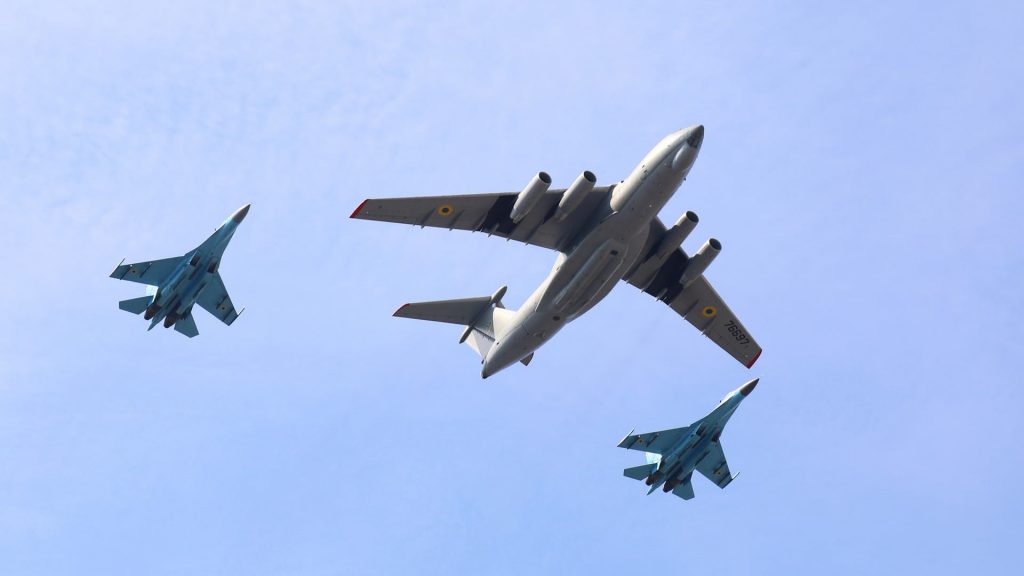 ВОЇНИ-ДЕСАНТНИКИ ВЗЯЛИ УЧАСТЬ У МАСШТАБНОМУ СВЯТКОВОМУ ПАРАДІ ВІЙСЬК З НАГОДИ 30-Ї РІЧНИЦІ НЕЗАЛЕЖНОСТІ УКРАЇНИ