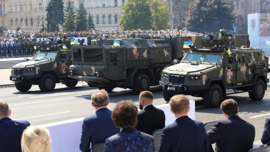 ВОЇНИ-ДЕСАНТНИКИ ВЗЯЛИ УЧАСТЬ У МАСШТАБНОМУ СВЯТКОВОМУ ПАРАДІ ВІЙСЬК З НАГОДИ 30-Ї РІЧНИЦІ НЕЗАЛЕЖНОСТІ УКРАЇНИ