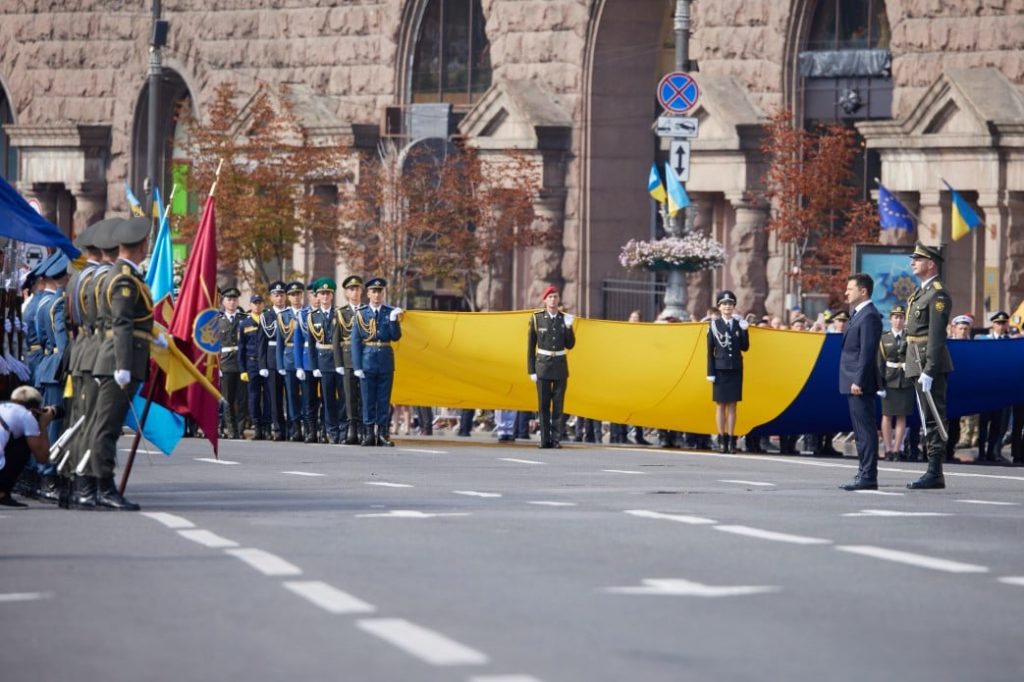 ВОЇНИ-ДЕСАНТНИКИ ВЗЯЛИ УЧАСТЬ У МАСШТАБНОМУ СВЯТКОВОМУ ПАРАДІ ВІЙСЬК З НАГОДИ 30-Ї РІЧНИЦІ НЕЗАЛЕЖНОСТІ УКРАЇНИ