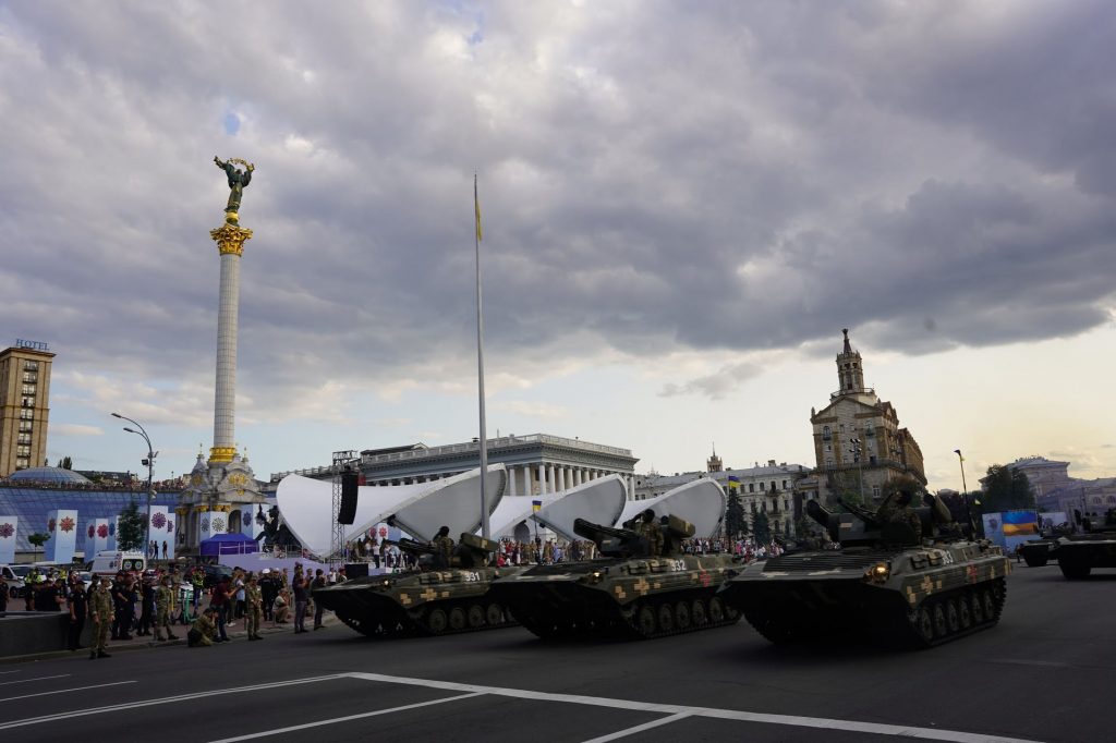 ВОЇНИ-ДЕСАНТНИКИ ВЗЯЛИ УЧАСТЬ У МАСШТАБНОМУ СВЯТКОВОМУ ПАРАДІ ВІЙСЬК З НАГОДИ 30-Ї РІЧНИЦІ НЕЗАЛЕЖНОСТІ УКРАЇНИ