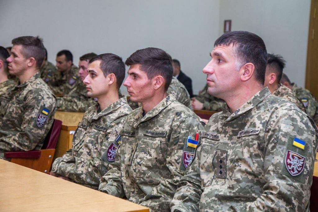 На базі університету завершено курсову підготовку управління однієї з бригад Десантно-штурмових військ ЗС України
