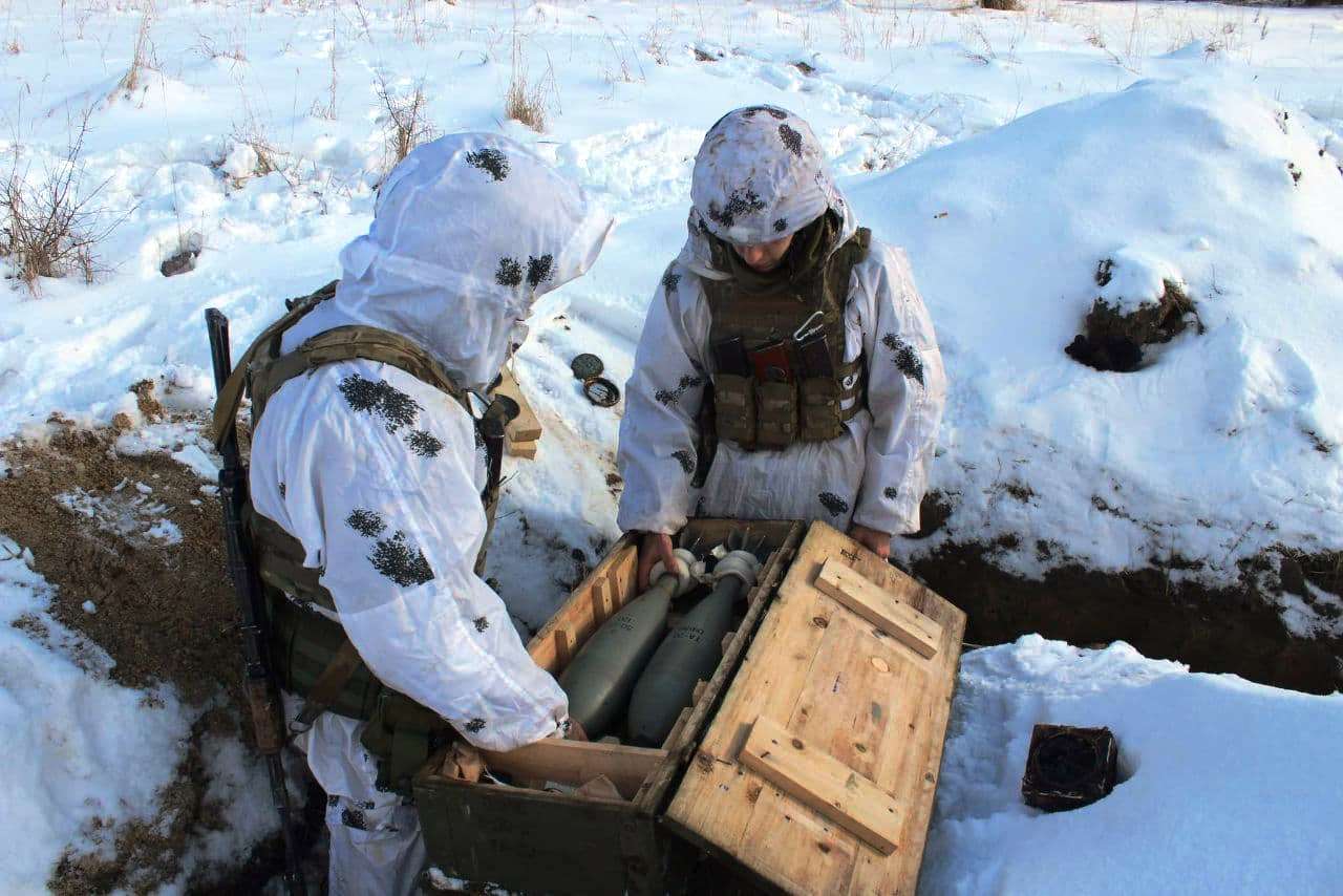 Мінометні підрозділи 80-ї бригади ДШВ успішно відпрацювали вогневі завдання