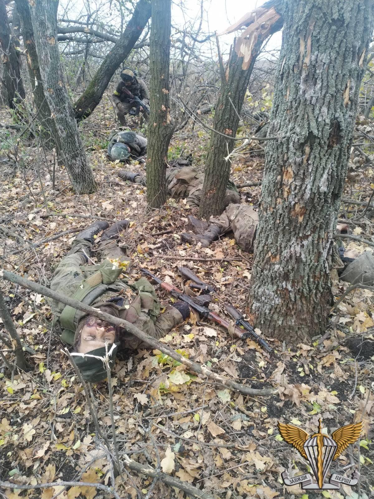 Українські десантники знищили підрозділ російських окупантів (Фото та відео 18+)