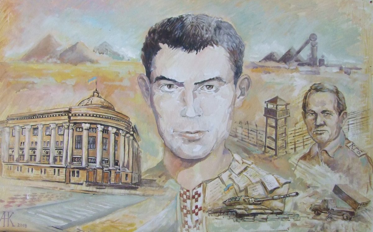 Краматорський десантник виставив свої картини у Чернівцях