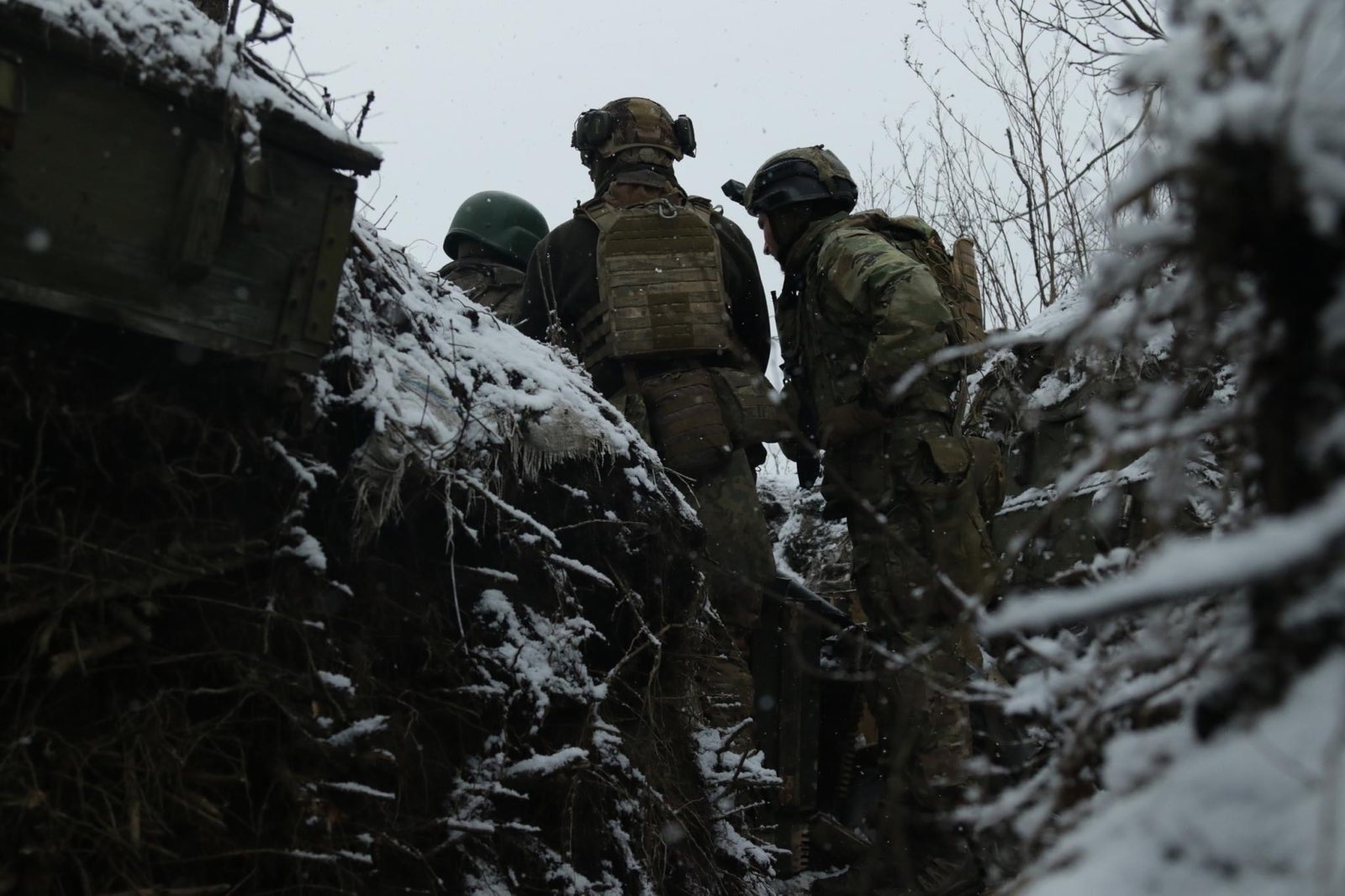 Фоторепортаж з бойових позицій Миколаївських десантників