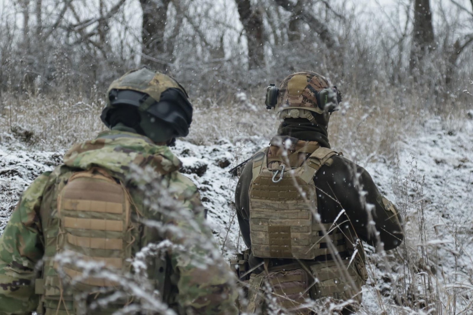 Фоторепортаж з бойових позицій Миколаївських десантників
