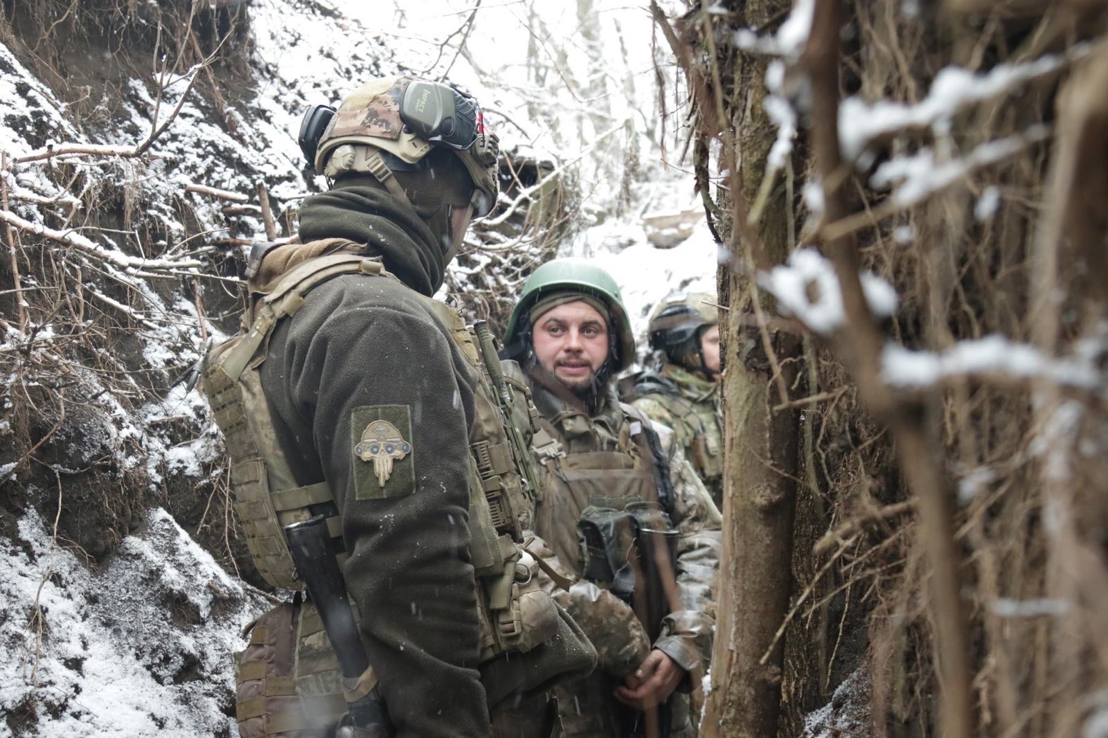 Фоторепортаж з бойових позицій Миколаївських десантників
