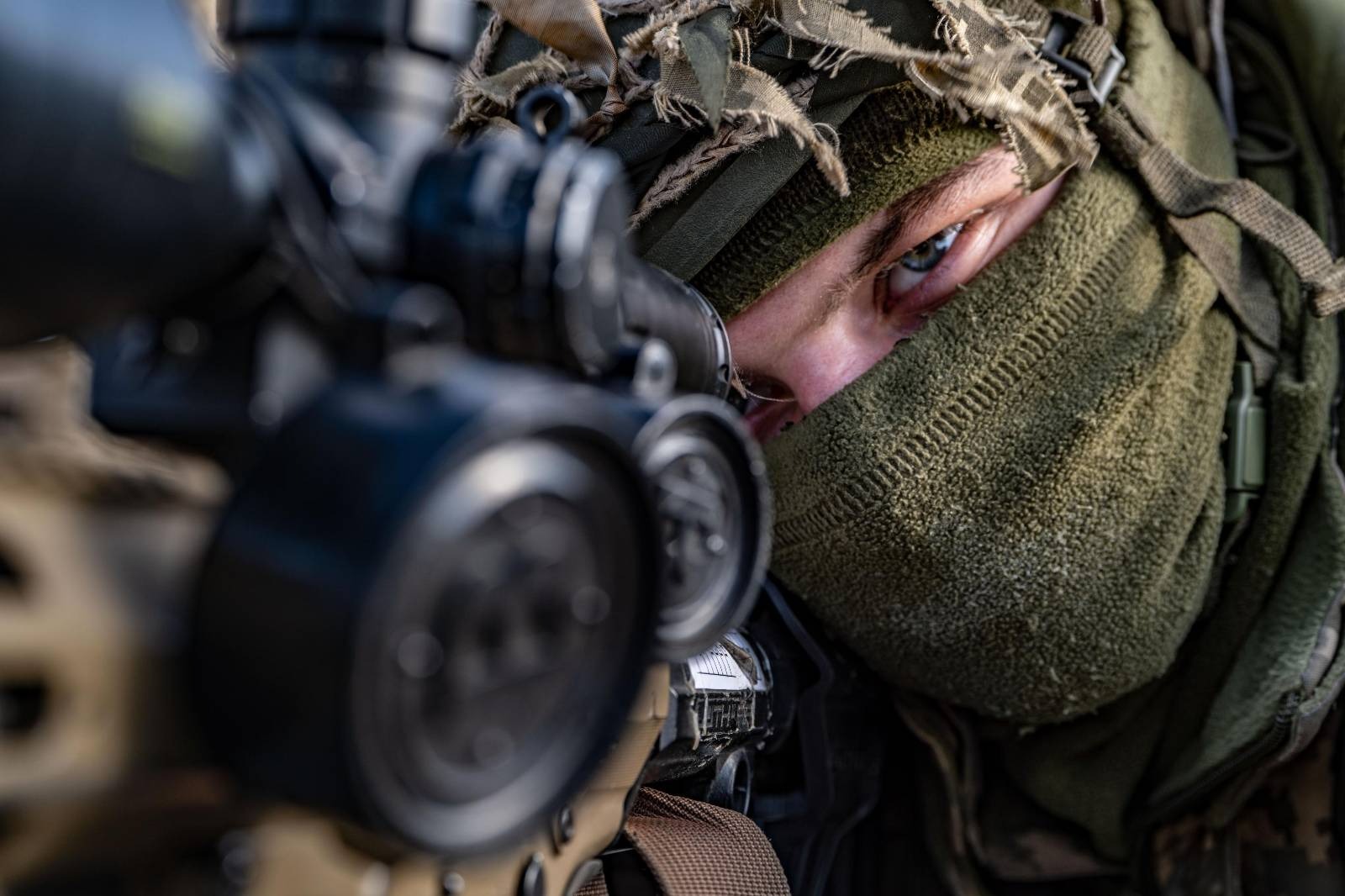 Як проходить підготовка снайперів Десантно-штурмових військ ЗС України (ФОТОРЕПОРТАЖ)
