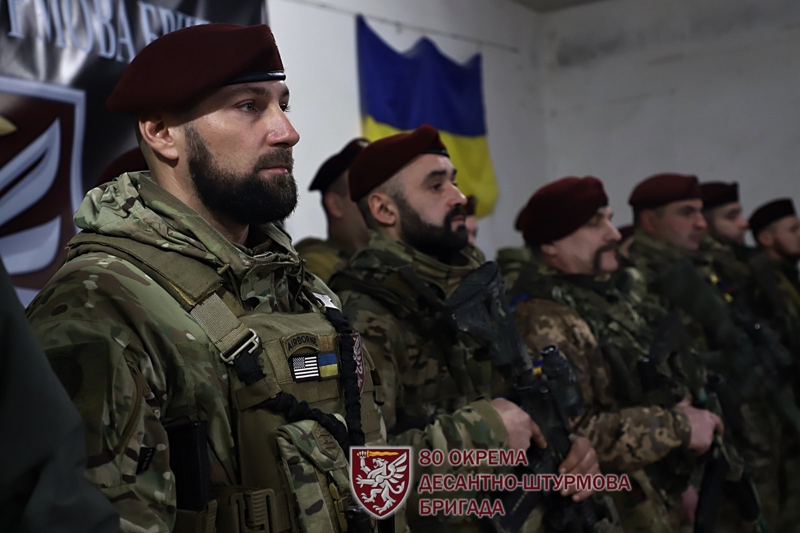 Галицьких десантників відзначили нагородами з нагоди Дня створення військової частини