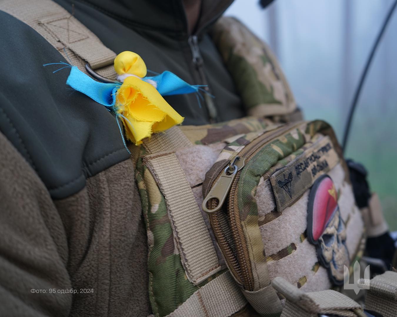 Обереги на броні десантників