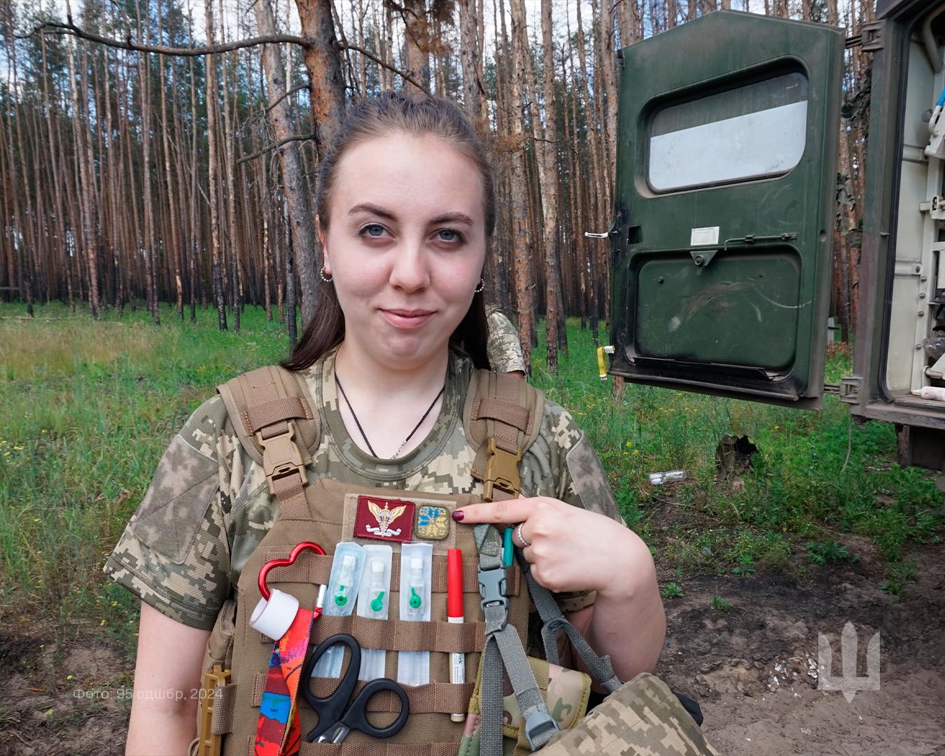 Обереги на броні десантників