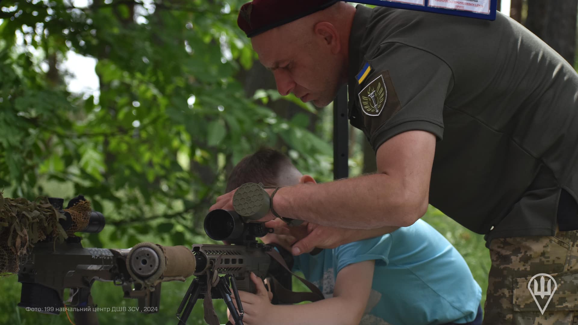 У Житомирі десантники долучились до акції "Місто безпечного дитинства"
