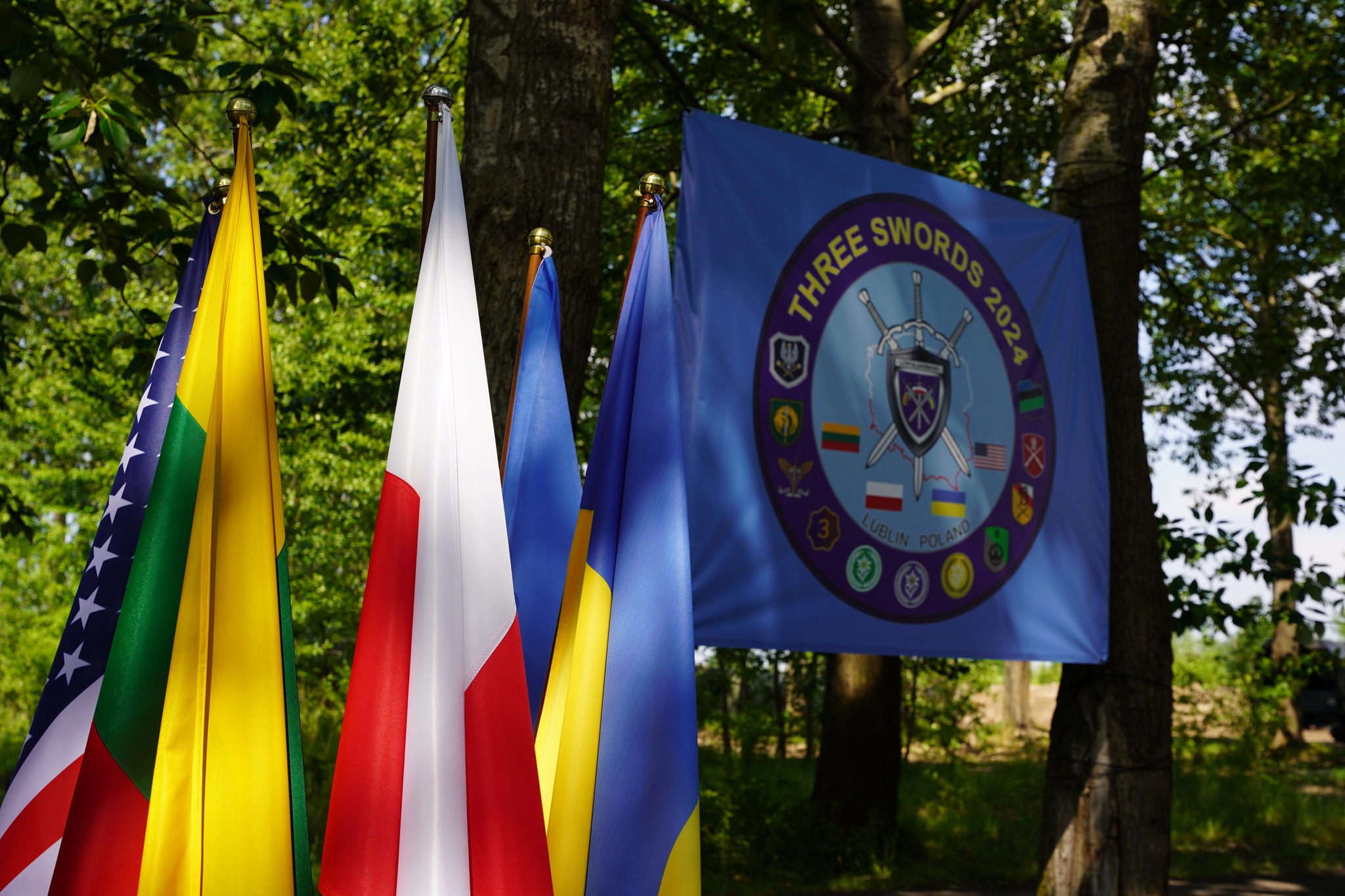 Військовослужбовців ДШВ ЗС України беруть участь у багатонаціональному навчанні ЛИТПОЛУКРБРИГ “ТРИ МЕЧІ 24”