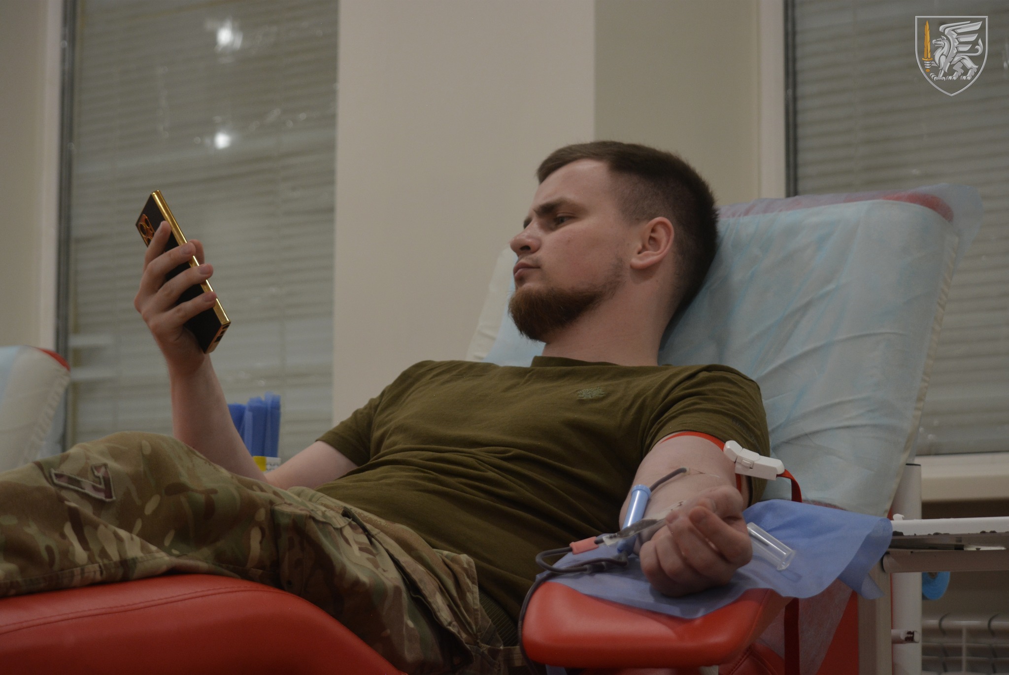 Десантники 81 бригади ДШВ долучилися до здачі крові в рамках Всесвітнього дня донора крові