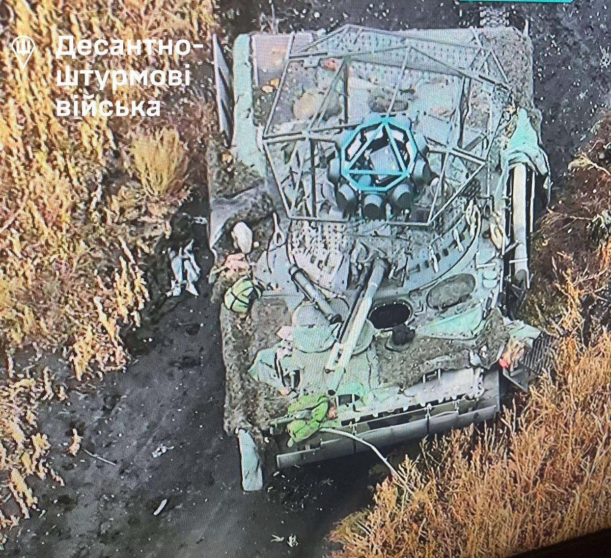 «Двобій» російської БМП-3 і української протитанкової міни завершився на користь останньої