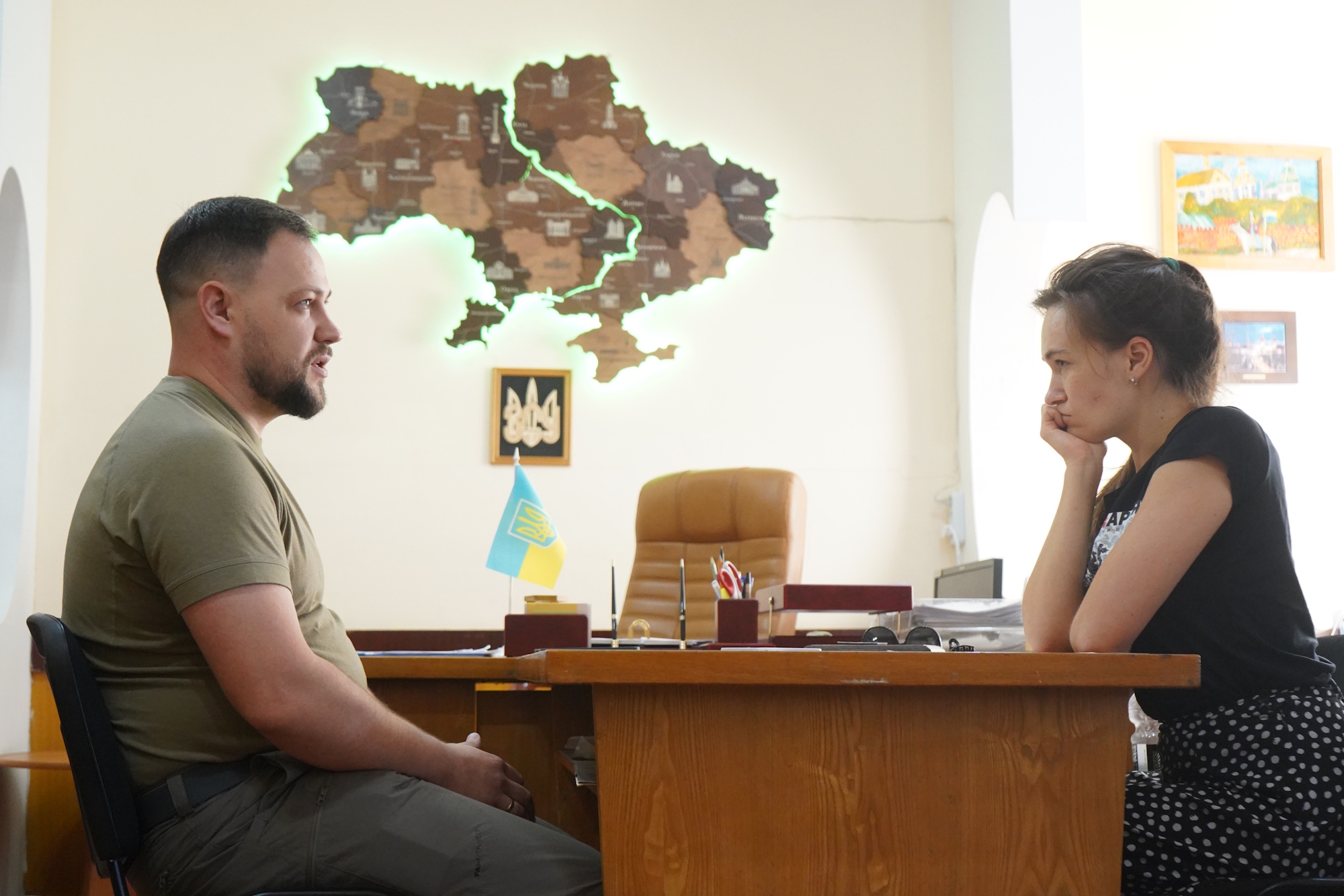 Комбриг новоствореної 147-ї артилерійської бригади Віктор Довгаль