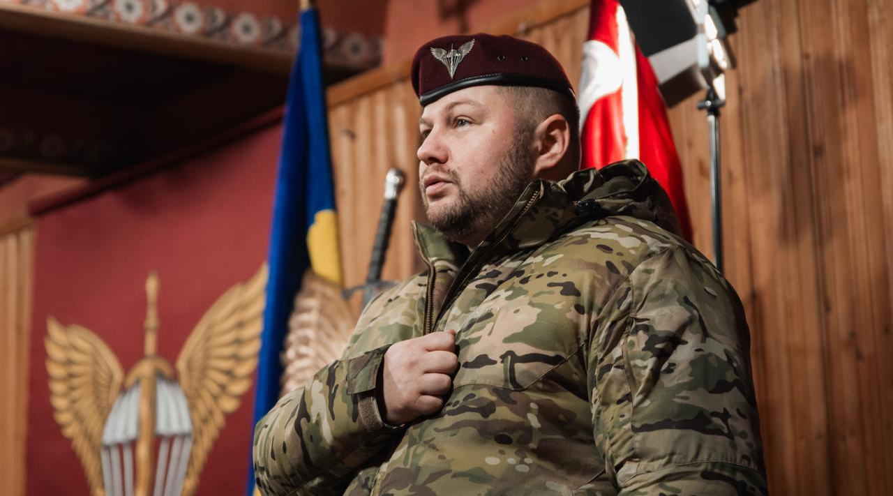 Олег Апостол, Герой України, командувач Десантно-штурмових військ, генерал-майор