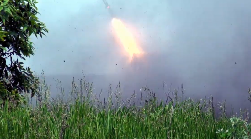 Реактивна артилерія 81-ї бригади ДШВ знищує російських окупантів на Українській Донеччині (відео)