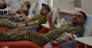 Десантники 81 бригади ДШВ долучилися до здачі крові в рамках Всесвітнього дня донора крові